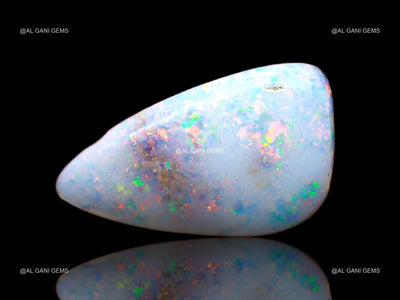 6.00 Cts Lab-Created Doublet Opal Fancy Cabochon Gemstone 16x9x5 mm D-132