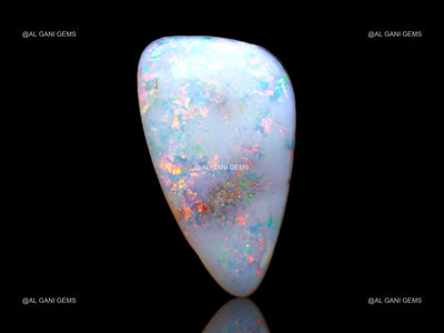 6.00 Cts Lab-Created Doublet Opal Fancy Cabochon Gemstone 16x9x5 mm D-132