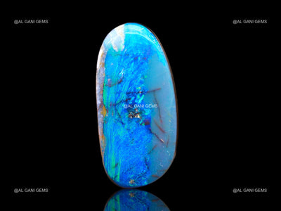 7.00 Cts Lab-Created Doublet Opal Oval Cabochon Loose Gemstone 18x9x4 mm D-133