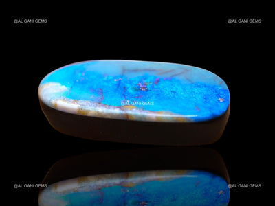 7.00 Cts Lab-Created Doublet Opal Oval Cabochon Loose Gemstone 18x9x4 mm D-133