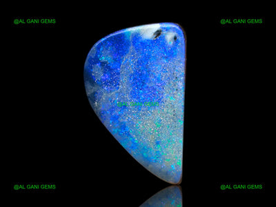 8.00 Cts Lab-Created Doublet Opal Gemstone Fancy Cabochon 17x11x4 mm D-134