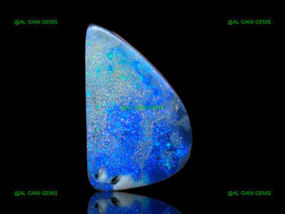 8.00 Cts Lab-Created Doublet Opal Gemstone Fancy Cabochon 17x11x4 mm D-134