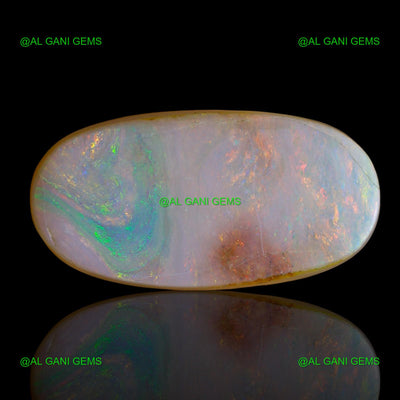 11.00 Cts Natural Doublet Opal Loose Gemstone Oval Cabochon 23x11x5 mm D-194