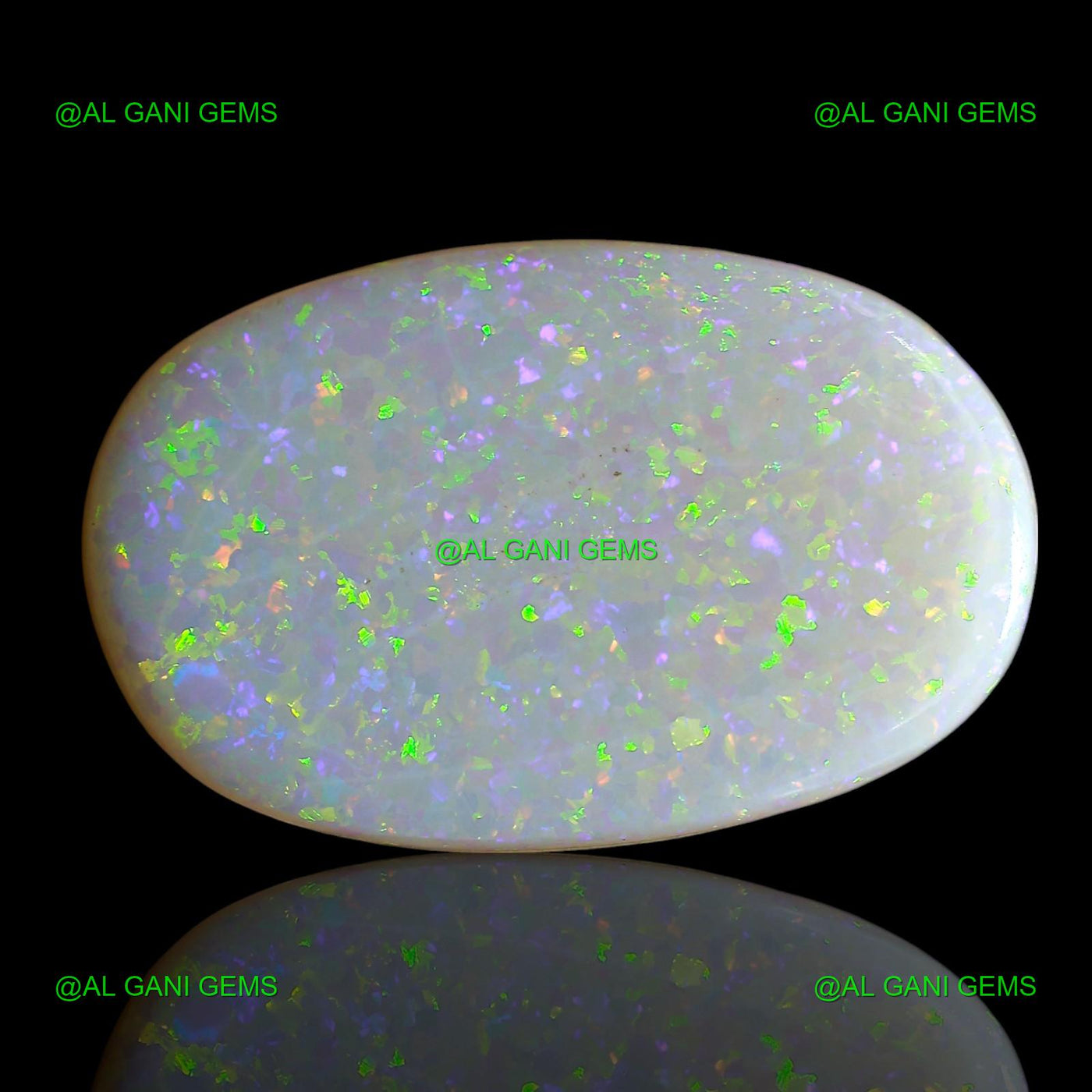 12.00 Cts Natural Doublet Opal Oval Cabochon Loose Gemstone 21x13x5 mm D-195