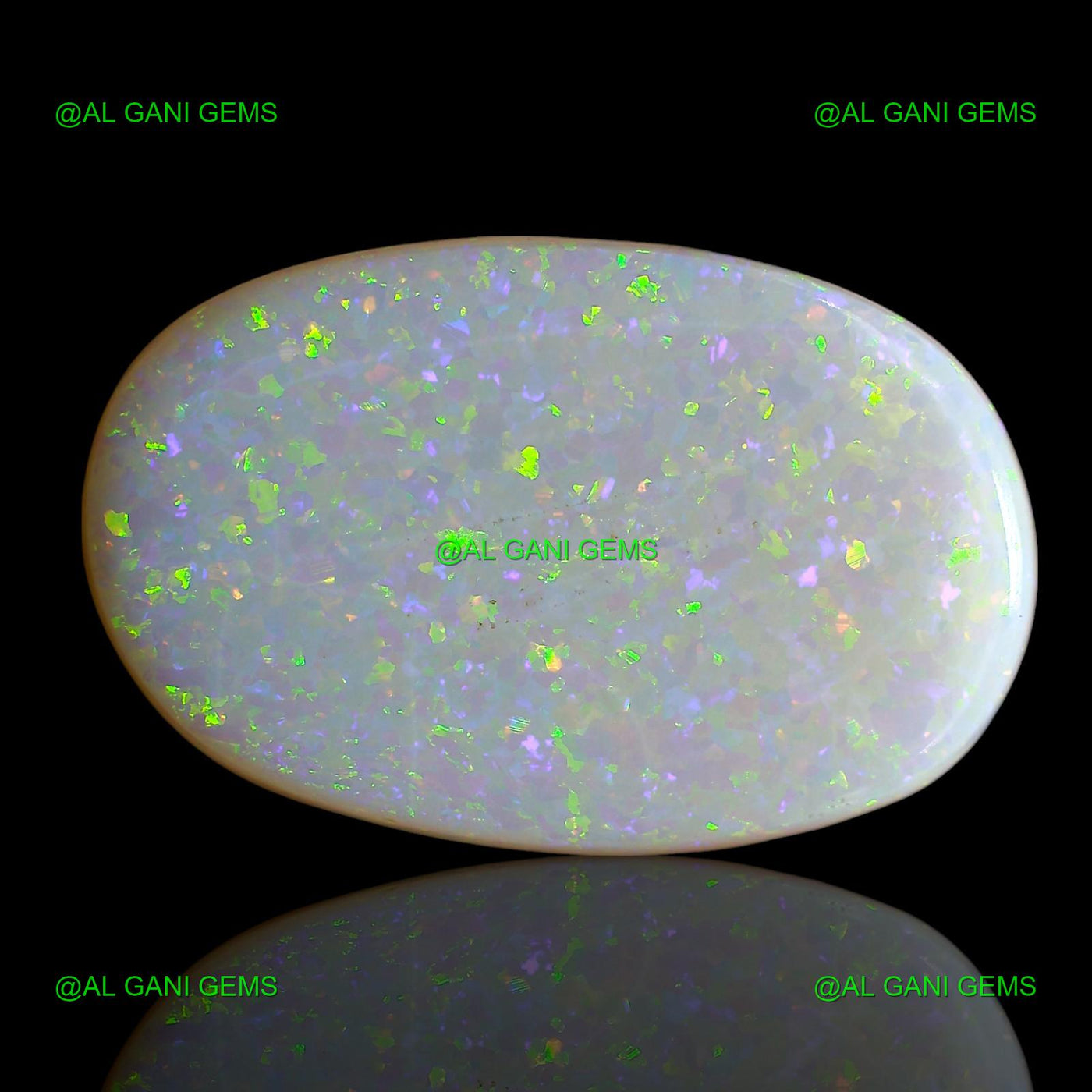 12.00 Cts Natural Doublet Opal Oval Cabochon Loose Gemstone 21x13x5 mm D-195