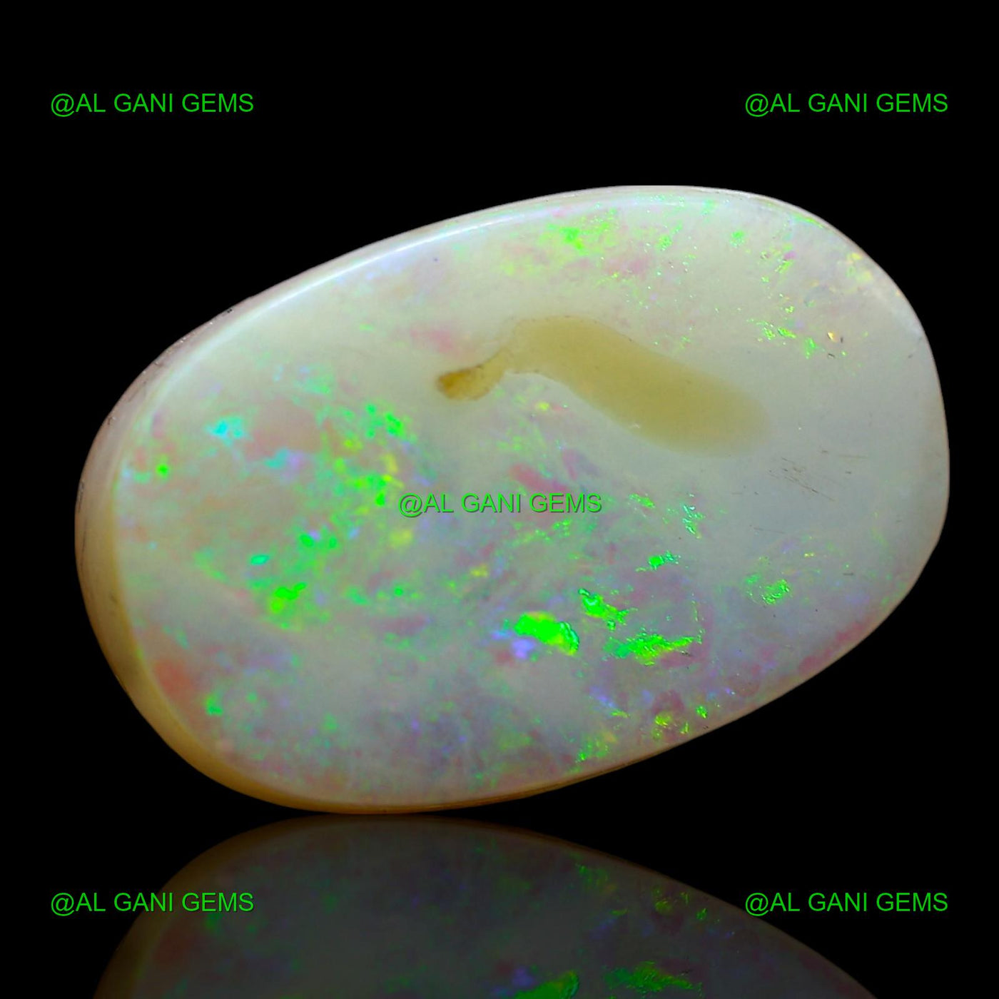 11.00 Cts Doublet Opal Loose Gemstone Oval Cabochon Natural 18x11x6 mm D-196