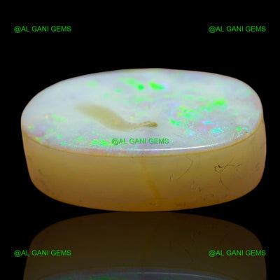 11.00 Cts Doublet Opal Loose Gemstone Oval Cabochon Natural 18x11x6 mm D-196