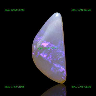 Natural Doublet Opal Gemstone 5.00 Cts Loose Fancy Cabochon 18x8x5 mm D-197