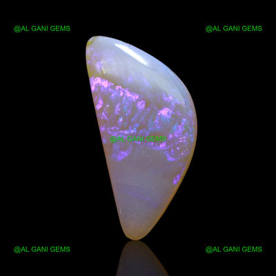 Natural Doublet Opal Gemstone 5.00 Cts Loose Fancy Cabochon 18x8x5 mm D-197