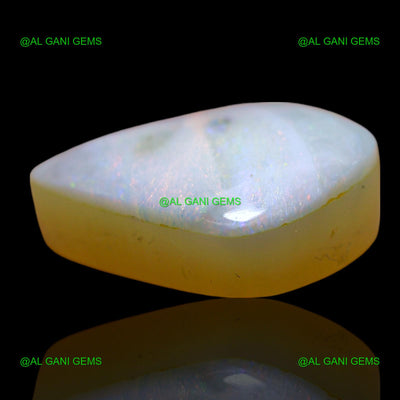 Natural Doublet Opal Gemstone 8.00 Cts Loose Fancy Cabochon 17x12x6 mm D-198