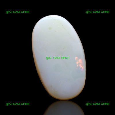 Natural Doublet Opal Loose Gemstone Oval Cabochon 7.00 Cts 16x9x5 mm D-201