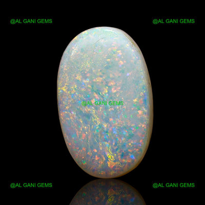 5.00 Cts Natural Doublet Opal Oval Cabochon Loose Gemstone 14x9x5 mm D-203