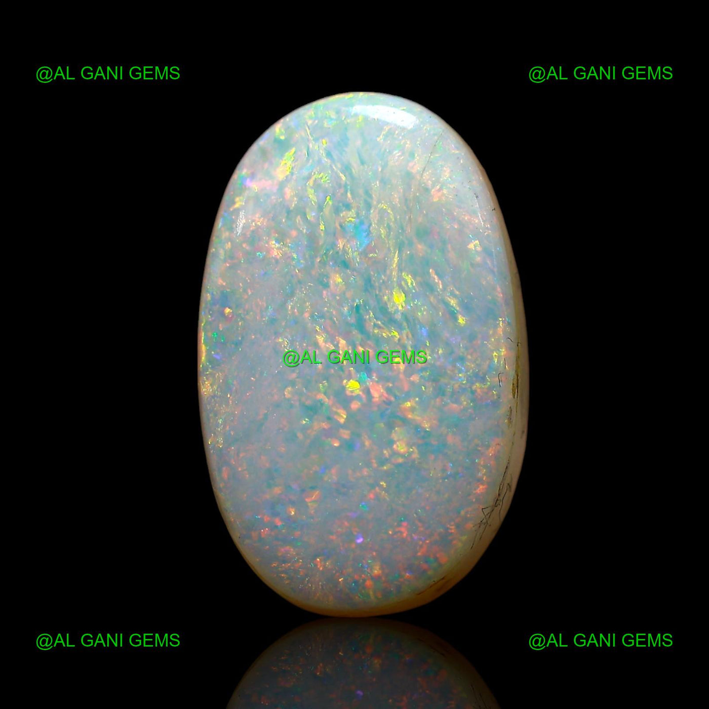 5.00 Cts Natural Doublet Opal Oval Cabochon Loose Gemstone 14x9x5 mm D-203