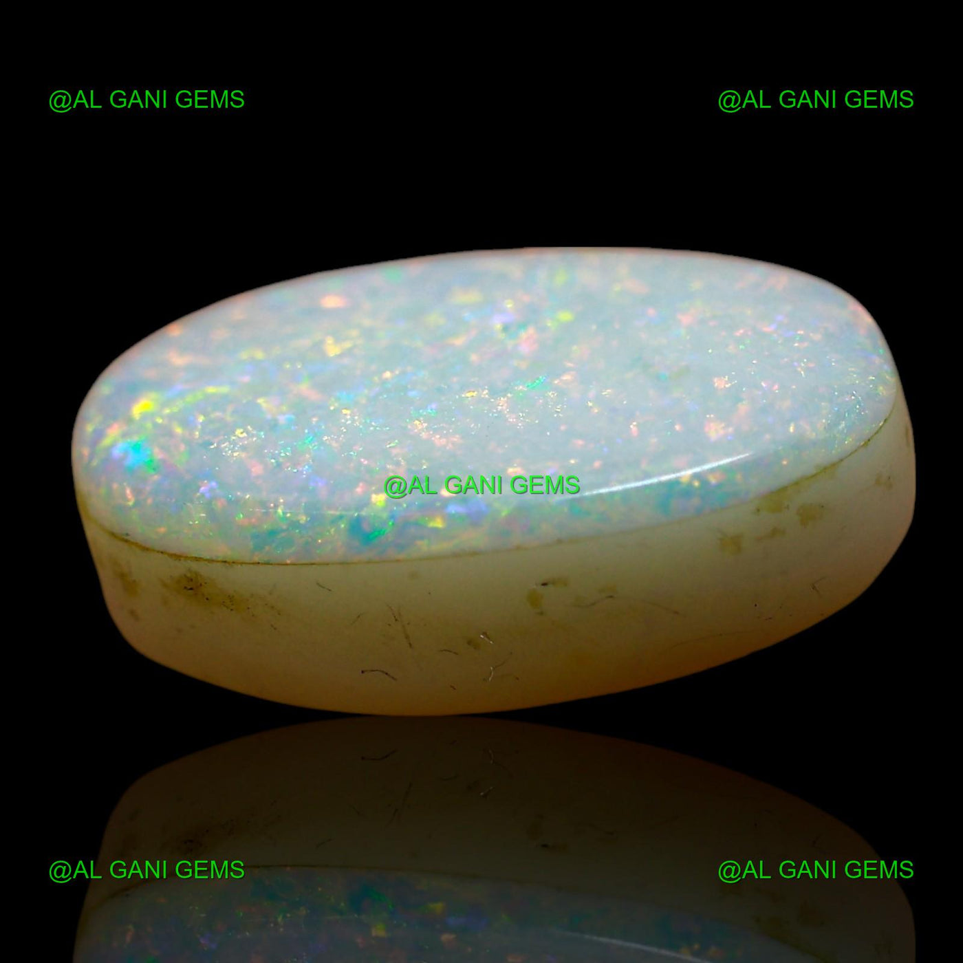 5.00 Cts Natural Doublet Opal Oval Cabochon Loose Gemstone 14x9x5 mm D-203