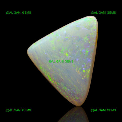 3.00 Cts Natural Doublet Opal Gemstone Trillion Cabochon 14x10x4 mm D-204