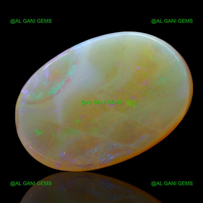 5.00 Cts Natural Doublet Opal Oval Cabochon Loose Gemstone 14x10x4 mm D-205