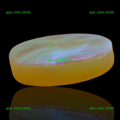 5.00 Cts Natural Doublet Opal Oval Cabochon Loose Gemstone 14x10x4 mm D-205