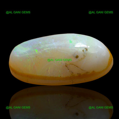 3.00 Cts Natural Doublet Opal Oval Cabochon Loose Gemstone 15x8x5 mm D-206