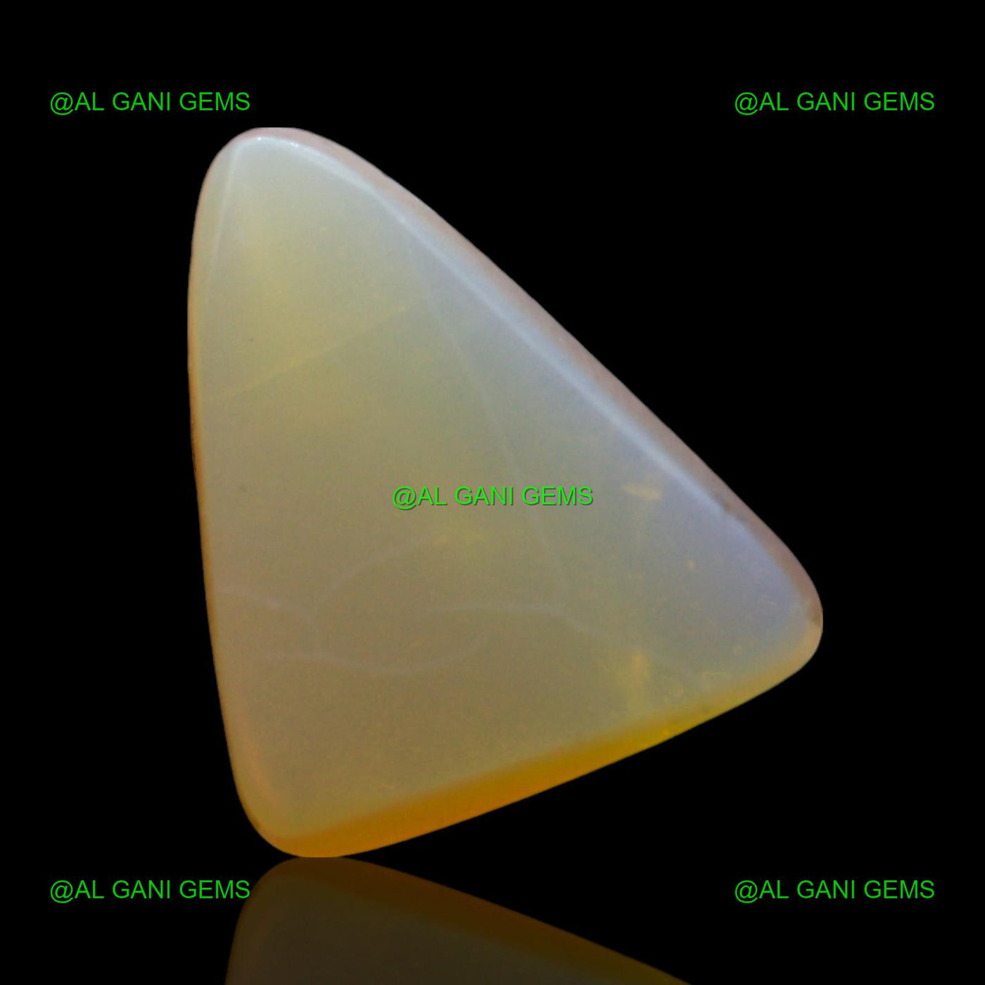 4.00 Cts Natural Doublet Opal Gemstone Trillion Cabochon 14x10x5 mm D-207