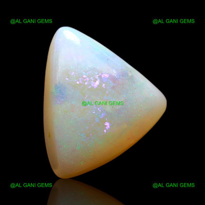 5.00 Cts Natural Doublet Opal Gemstone Trillion Cabochon 13x11x6 mm D-208