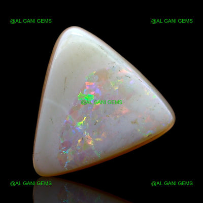 5.00 Cts Natural Doublet Opal Trillion Cabochon Gemstone 12x12x6 mm D-209