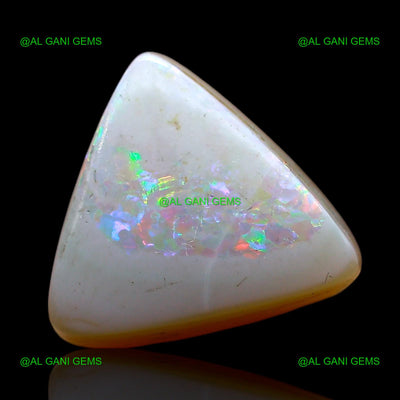 5.00 Cts Natural Doublet Opal Trillion Cabochon Gemstone 12x12x6 mm D-209