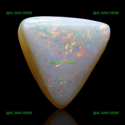 5.00 Cts Natural Doublet Opal Gemstone Trillion Cabochon 12x11x6 mm D-210