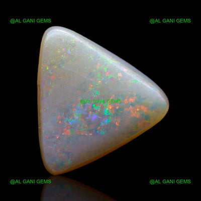 5.00 Cts Natural Doublet Opal Gemstone Trillion Cabochon 12x11x6 mm D-210