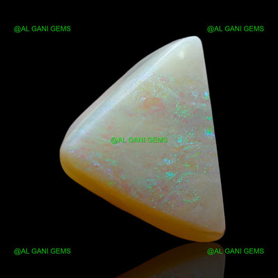 5.00 Cts Natural Doublet Opal Gemstone Trillion Cabochon 13x10x6 mm D-211