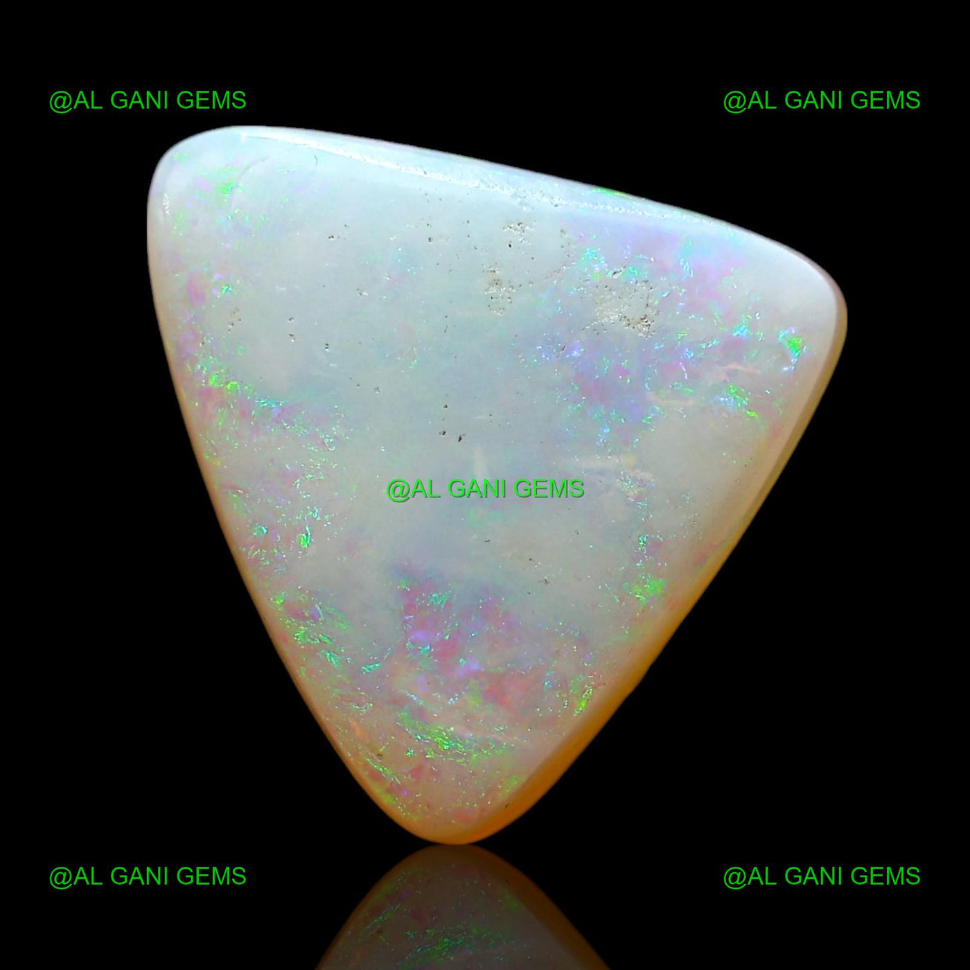 5.00 Cts Doublet Opal Gemstone Trillion Cabochon Natural 13x11x6 mm D-213