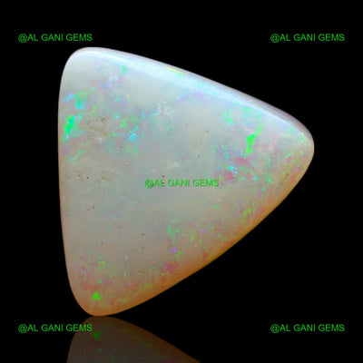 5.00 Cts Doublet Opal Gemstone Trillion Cabochon Natural 13x11x6 mm D-213