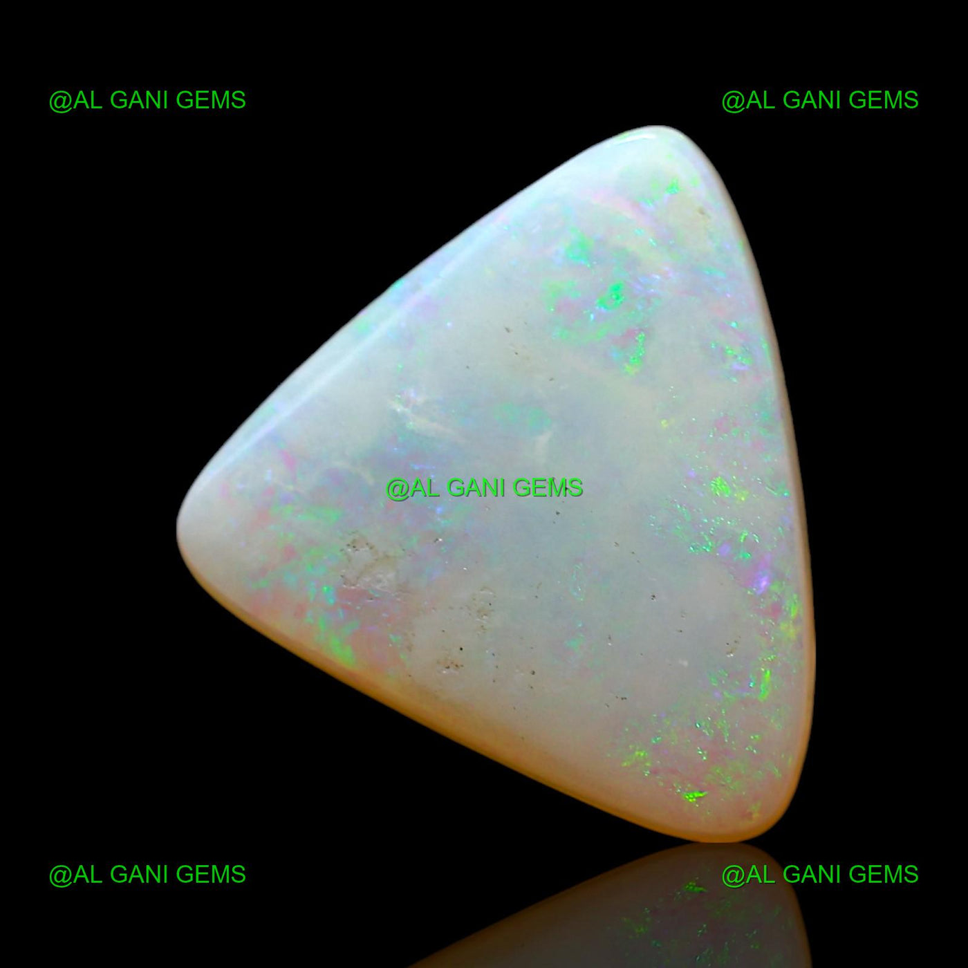 5.00 Cts Doublet Opal Gemstone Trillion Cabochon Natural 13x11x6 mm D-213