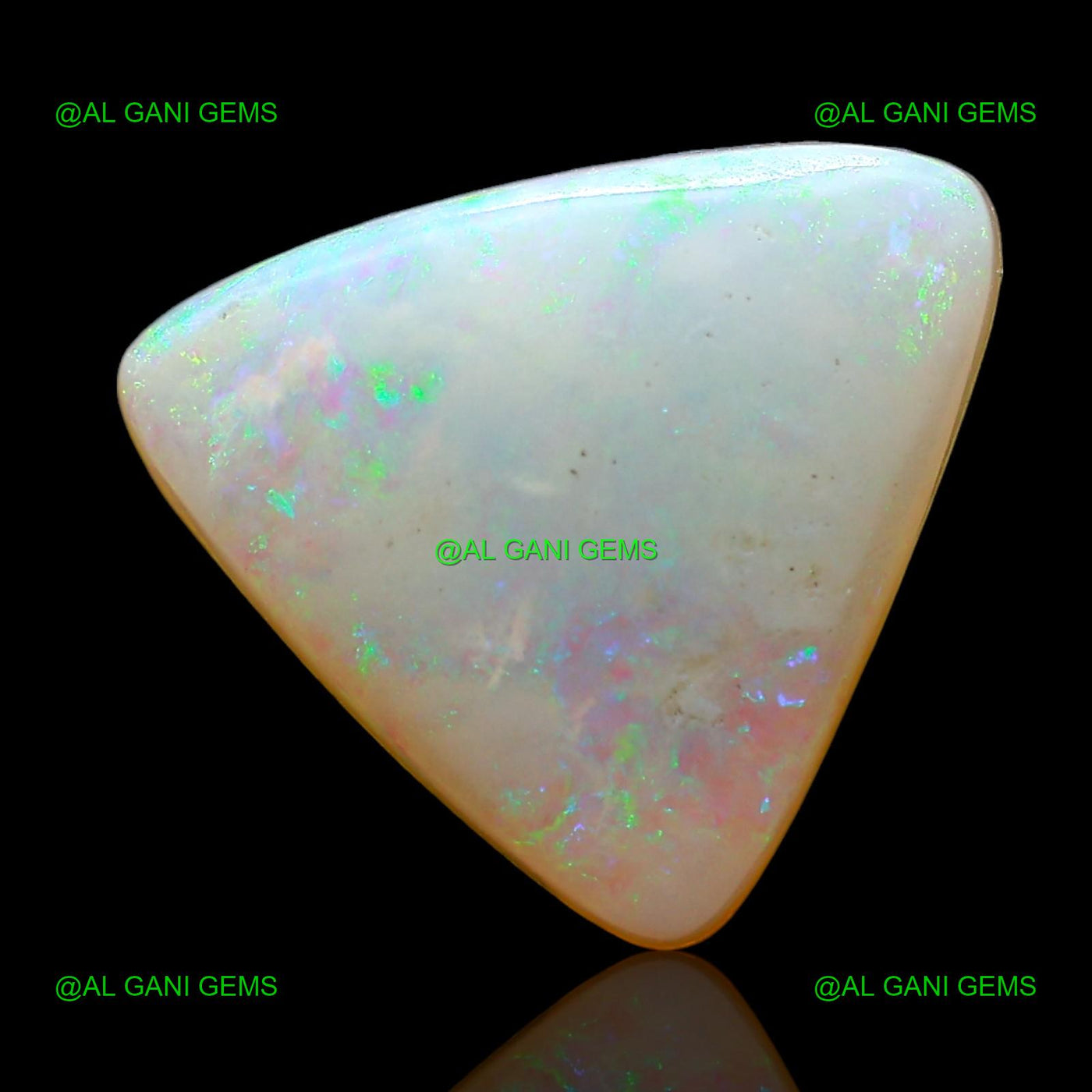 5.00 Cts Doublet Opal Gemstone Trillion Cabochon Natural 13x11x6 mm D-213