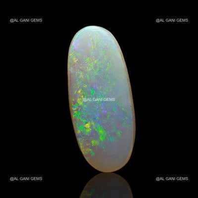 4.00 Cts Natural Doublet Opal Loose Gemstone Oval Cabochon 16x7x5 mm D-214