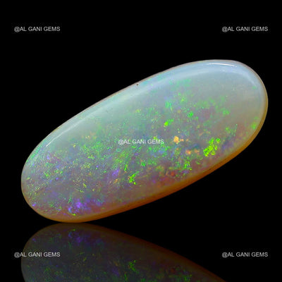 4.00 Cts Natural Doublet Opal Loose Gemstone Oval Cabochon 16x7x5 mm D-214