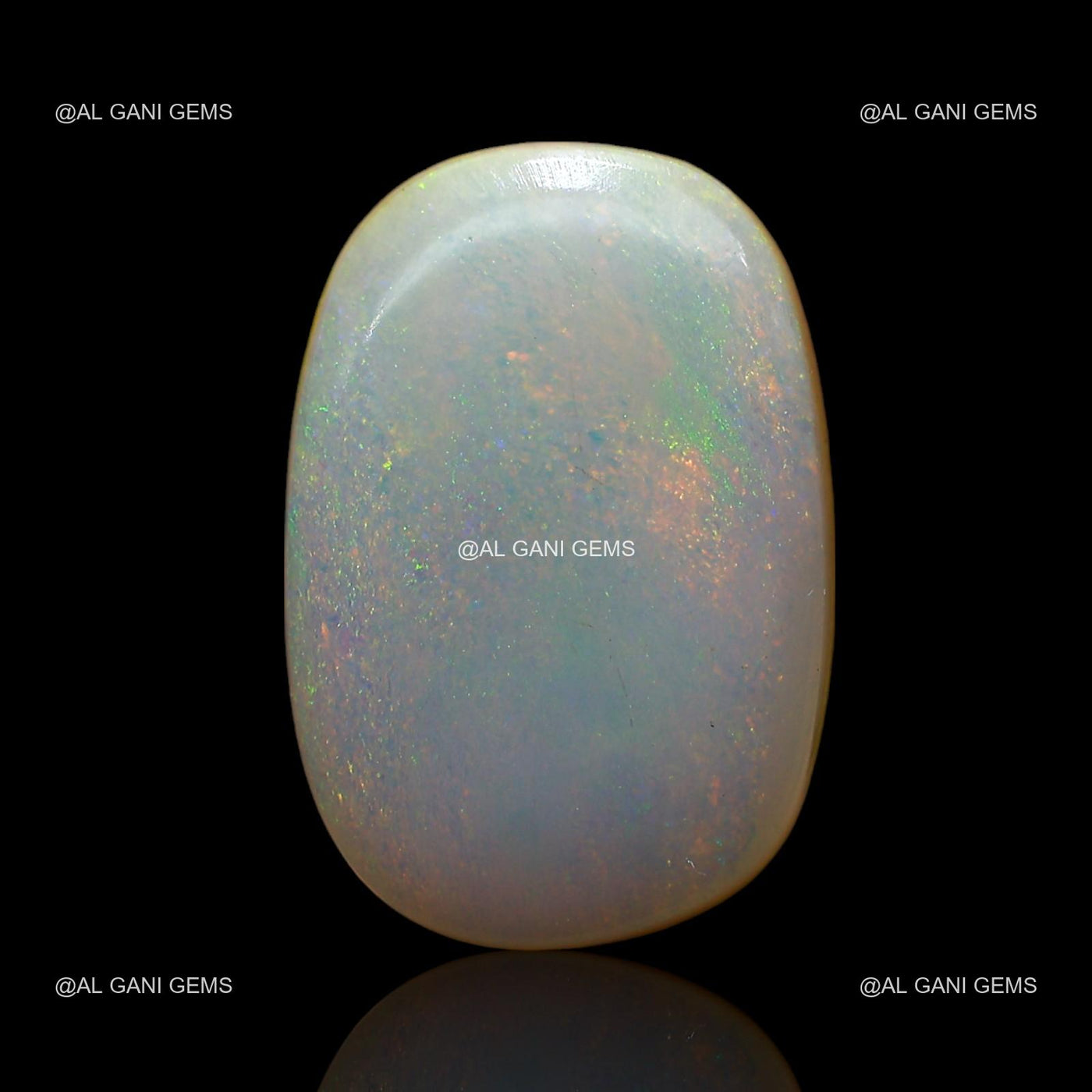 Natural Doublet Opal Loose Gemstone Oval Cabochon 5.00 Cts 13x9x5 mm D-216