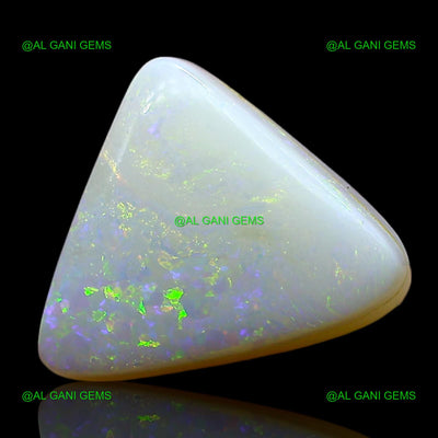 4.00 Cts Natural Doublet Opal Gemstone Trillion Cabochon 12x10x5 mm D-220