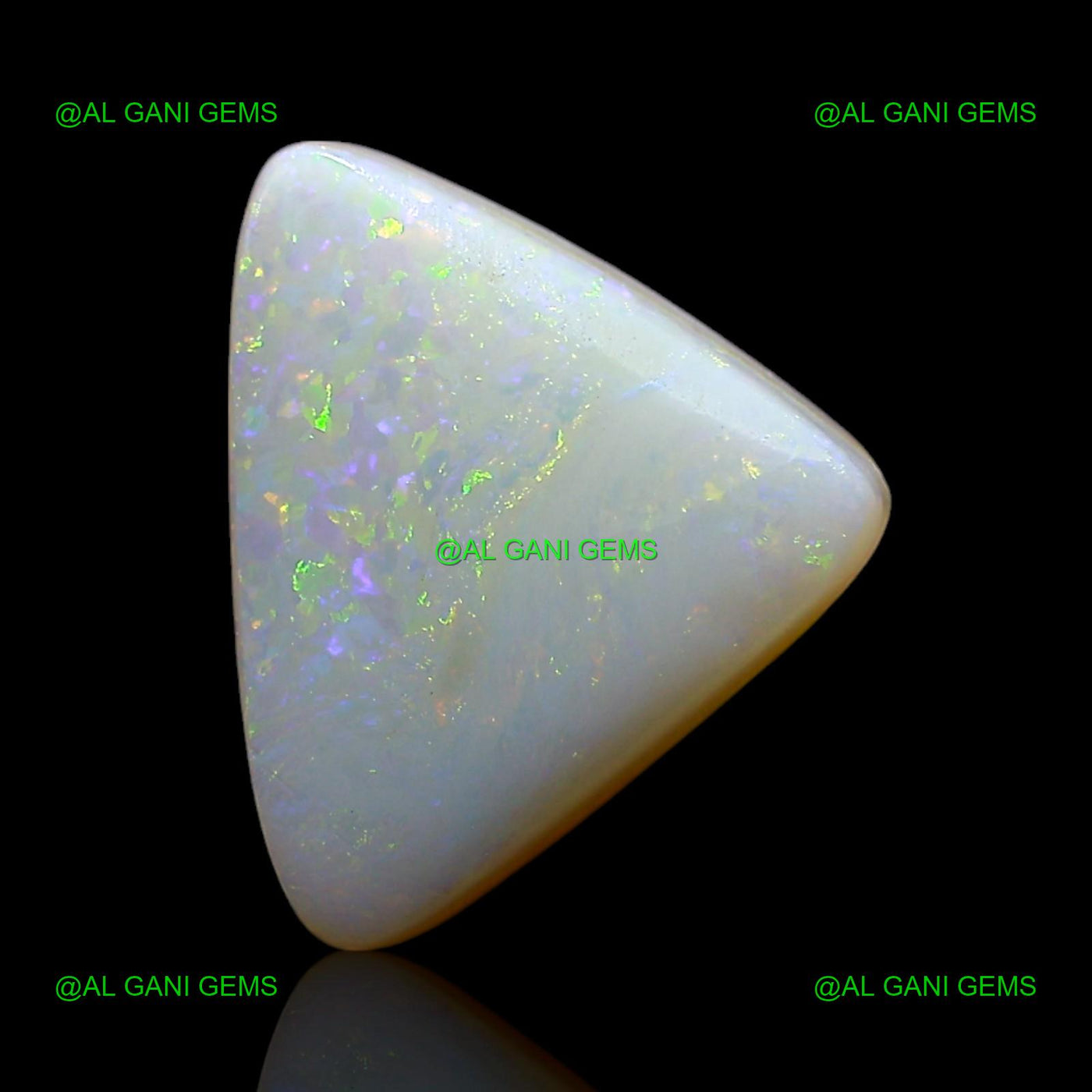 4.00 Cts Natural Doublet Opal Gemstone Trillion Cabochon 12x10x5 mm D-220