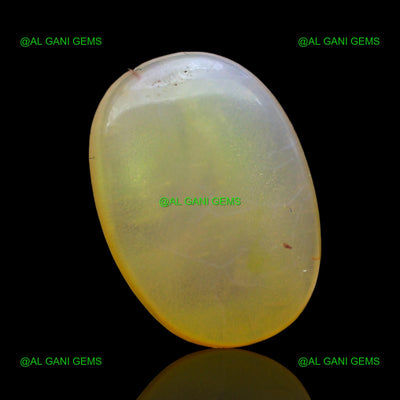 Natural Doublet Opal Gemstone 4.00 Cts Loose Oval Cabochon 13x9x4 mm D-221