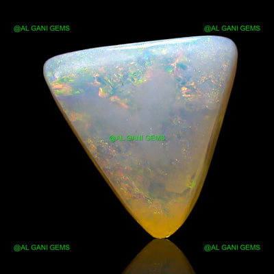 3.00 Cts Doublet Opal Gemstone Trillion Cabochon Natural 10x10x5 mm D-231