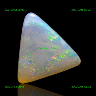 3.00 Cts Doublet Opal Gemstone Trillion Cabochon Natural 10x10x5 mm D-231