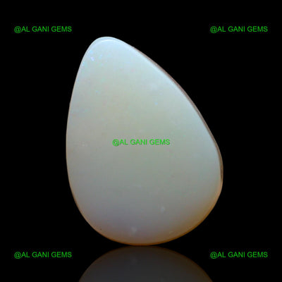 Natural Doublet Opal Gemstone 3.00 Cts Loose Pear Cabochon 12x8x5 mm D-232