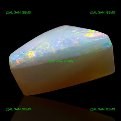 3.00 Cts Natural Doublet Opal Loose Gemstone Trillion Cabochon 12x8x5 mm D-233