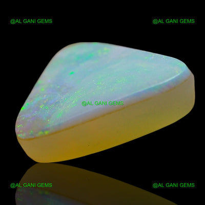 2.00 Cts Natural Doublet Opal Trillion Cabochon Gemstone 10x10x3 mm D-236