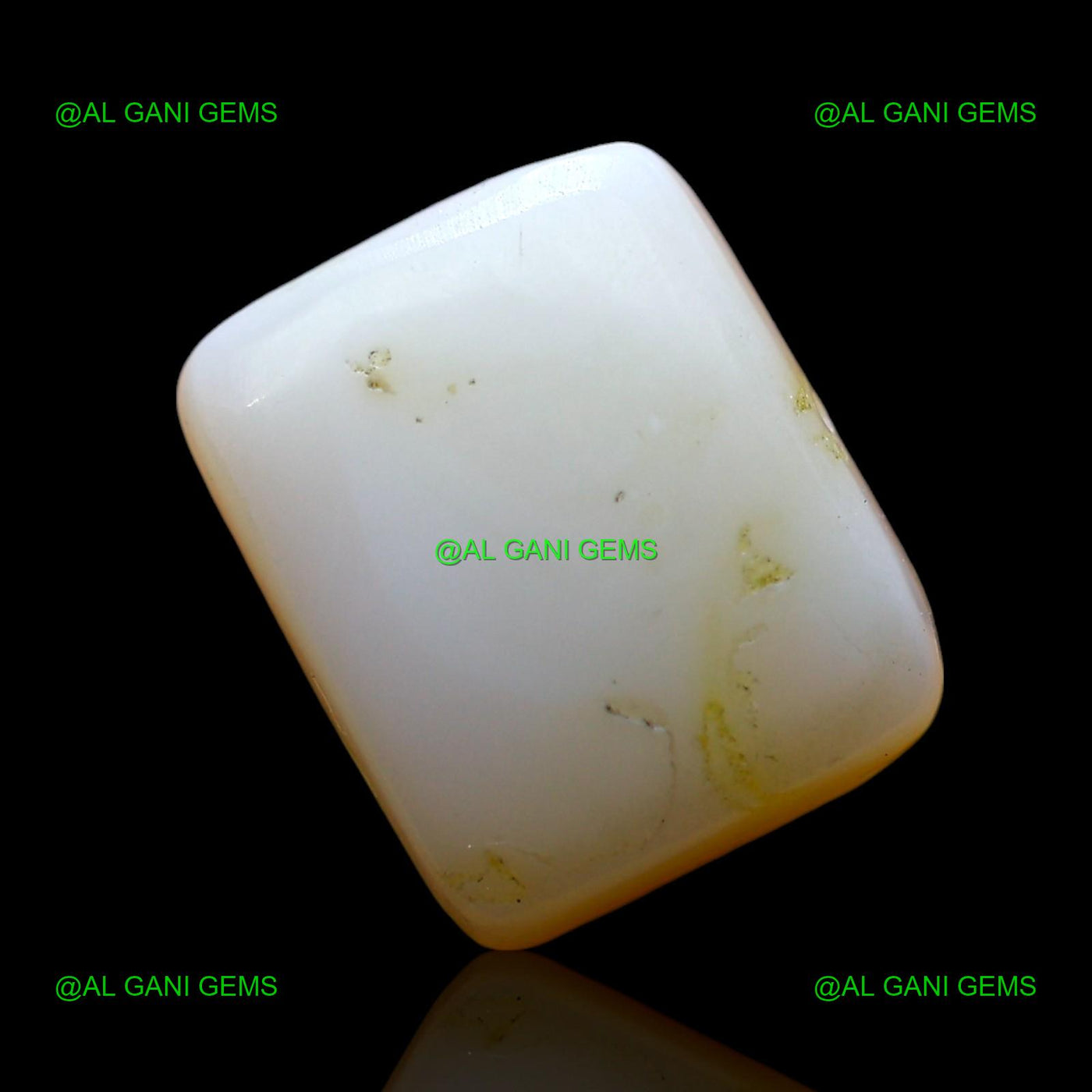 3.00 Cts Natural Doublet Opal Loose Gemstone Square Cabochon 10x8x2 mm D-237