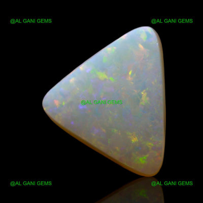 3.00 Cts Natural Doublet Opal Loose Gemstone Trillion Cabochon 11x9x5 mm D-238