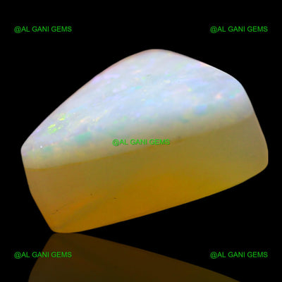 3.00 Cts Natural Doublet Opal Loose Gemstone Trillion Cabochon 11x9x5 mm D-238