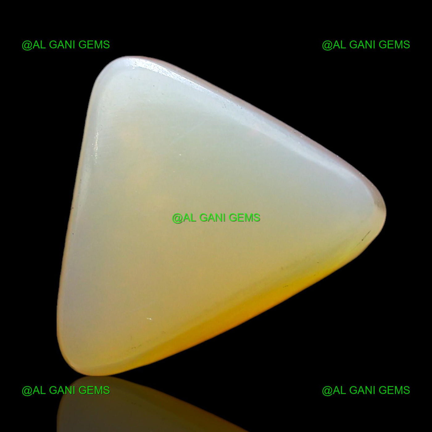 3.00 Cts Natural Doublet Opal Loose Gemstone Trillion Cabochon 11x9x5 mm D-238