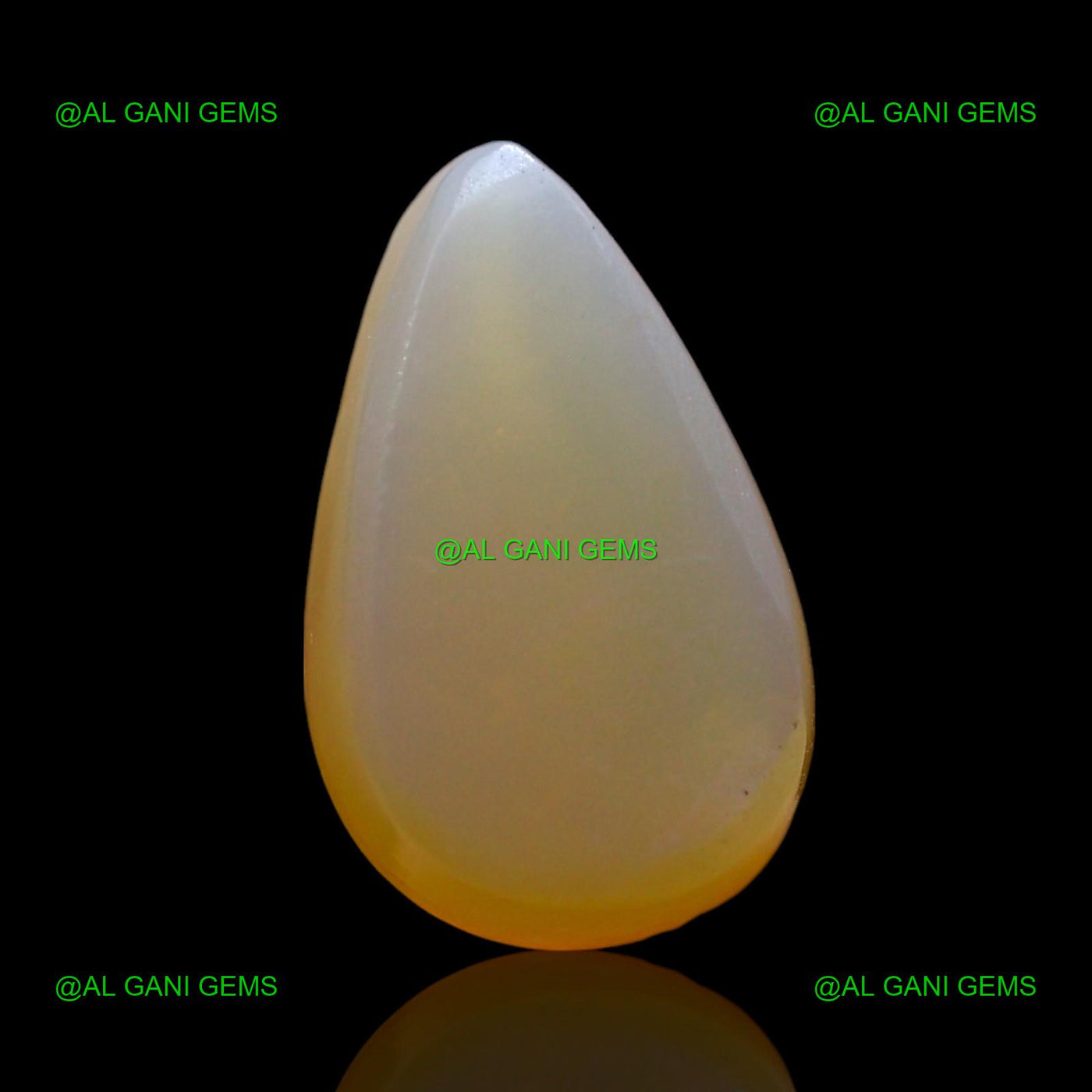 3.00 Cts Natural Doublet Opal Loose Gemstone Pear Cabochon 12x7x5 mm D-239