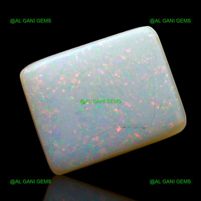 2.00 Cts Natural Doublet Opal Square Cabochon Loose Gemstone 10x7x4 mm D-240